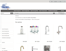 Tablet Screenshot of e-shop.soda-fresh.ch